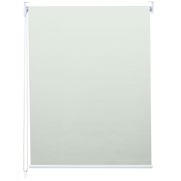 Mendler Rollo HWC-D52, Fensterrollo Seitenzugrollo Jalousie, 80x160cm Sonnenschutz Verdunkelung blickdicht, creme, 63320