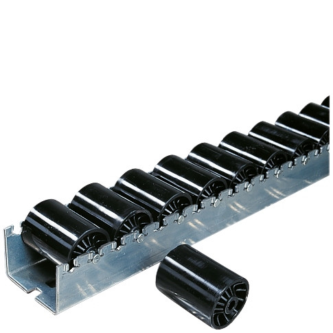 BITO Rollenleiste PDS /H83 2400/T 96 Zylinderrolle Kunststoff verzinkt, C0882-0009