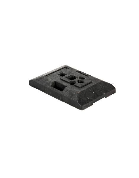 Ri-Traffic Fußplatte PVC, 16 kg, 09-0018-02, 6097007197196