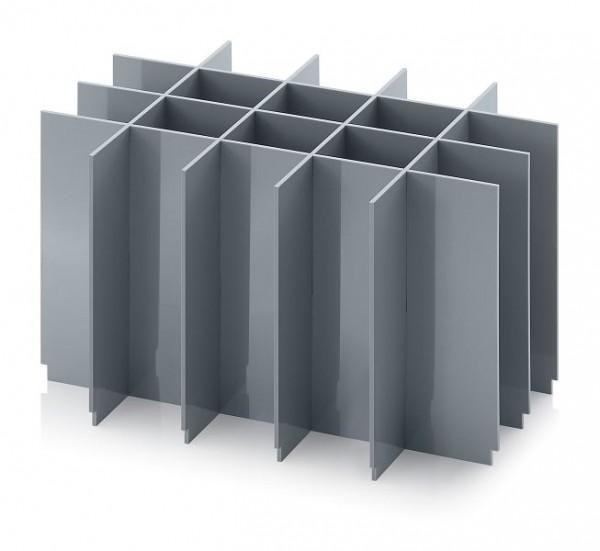 Auer Sondergefache für Eurobehälter, Set für Grundmaß 80 x 60 cm, SGF 86