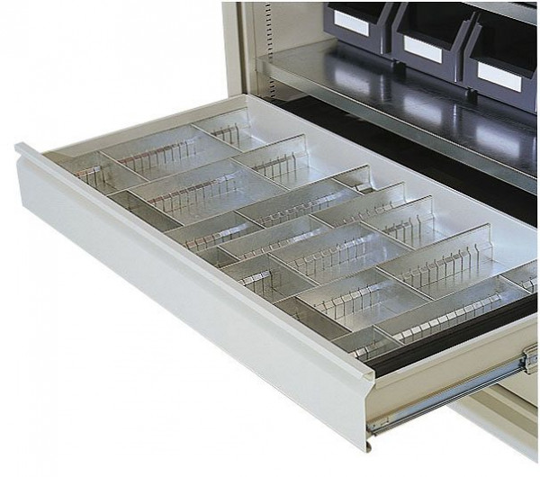 Kappes RasterPlan Schubladeneinteilung Feinblech für Großvolumenschrank, 2988.01.6105