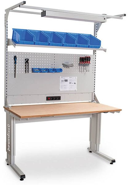 Bedrunka+Hirth Powerline C Schwerlasttisch, mit Mulit-Wand-Aufbau, Breite 2000 mm, CF.200.75-1