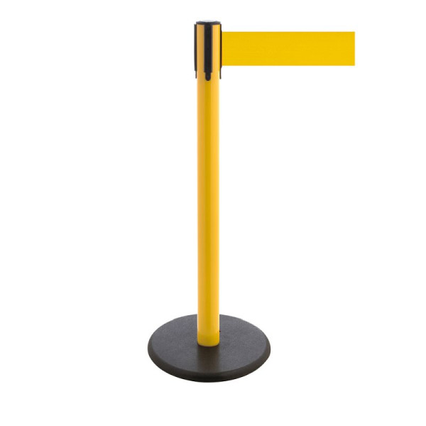 Stein HGS Personenleitsystem -P-Line Premium-, gelb, signalgelb, mit magnetischem Gurtendstück, Gurtlänge: 2,3 m, 34244e-1204