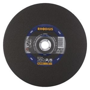 Rhodius ALPHAline ST34 Stationäre Trennscheibe, Durchmesser [mm]: 350, Bohrung [mm]: 32, VE: 10 Stück, 205836