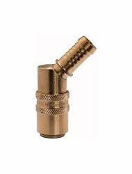 Riegler Temperierkupplung DN 9 mit 13 mm Zapfen, mit Absperrventil, 107954