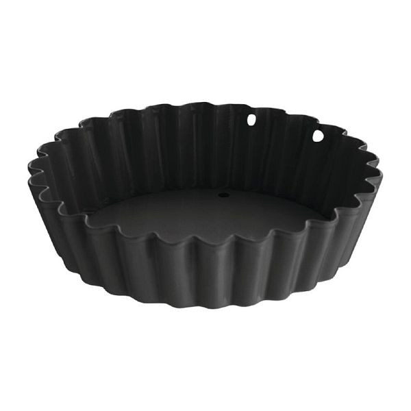 Vogue Antihaft Mini-Quicheformen mit herausnehmbarem Boden 8cm, VE: 3 Stück, CW990