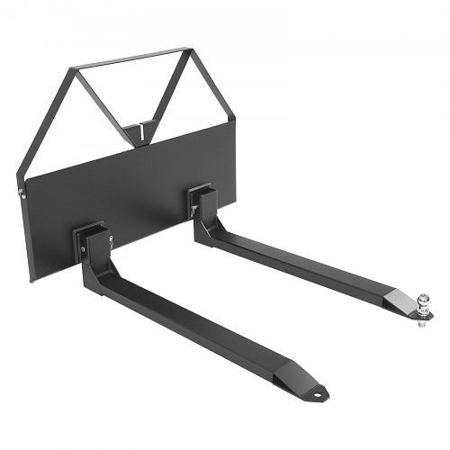 VEVOR Palettengabeln für Kompaktlader, 1160x145x822 mm, 1179 kg Tragkraft, mit 47,6 mm Anhängerkupplung, CCMBTZTYDAQDVX9SR001V0