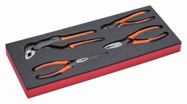 Bahco 1/3 Einlage, Zangen, 4-teilig, FF1E4001, 7314150285747
