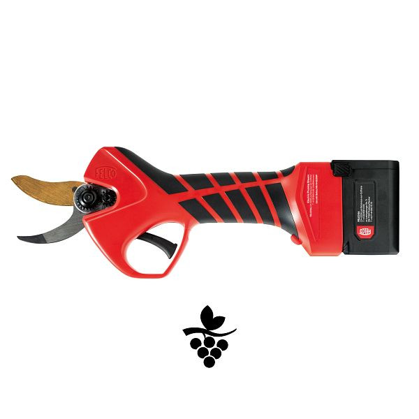 Felco Elektrische Schere Wein mit 2 Batterien und Powerpack, FELCO 834V