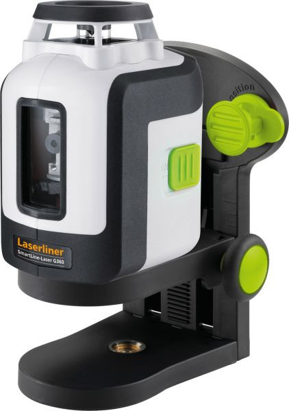 Laserliner SmartLine-Laser G360, 360°-Linienlaser, Betriebsdauer: etwa 7 Stunden, VE: 2 Stück, 081.190A