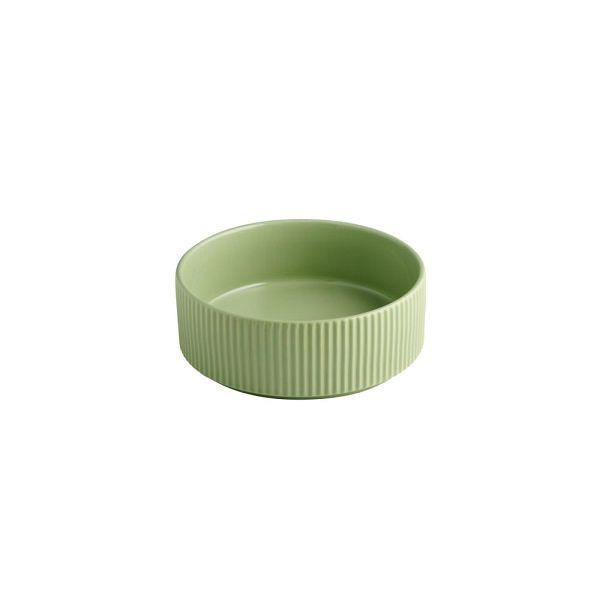 APS Schale THE GRID - Porzellan salbei, Ø 16 cm, 550 ml, stapelbar, 19115