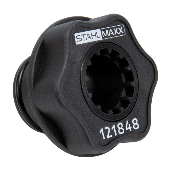 Stahlmaxx Öl-Einfülltrichter Adapter für 1.5, 1.8, 2.0 L VAG TSI, TFSI & 1.5 L Ford Ecoboost ab 2017, XXL-121848