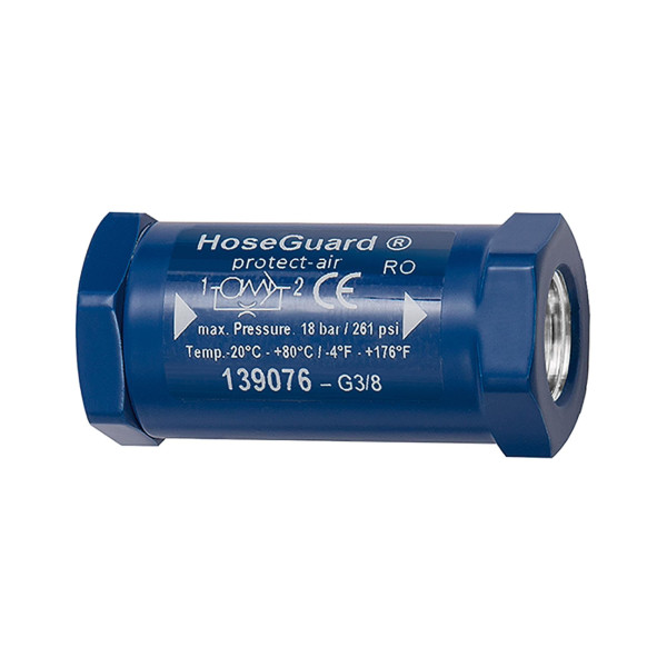 Riegler Schlauchbruchsicherung »Hose Guard«, Alu/Polyacetat, G 1/4 IG/IG, 139075