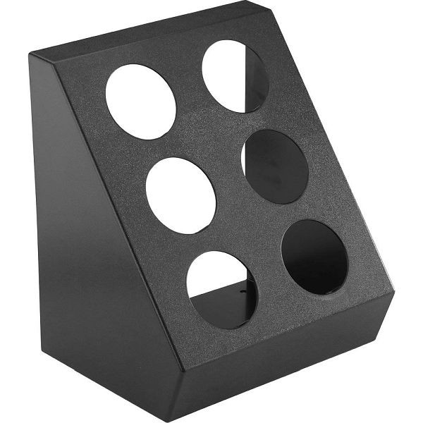 Stalgast Besteckbehälter, schwarz für 6 Besteckköcher, BB3801006