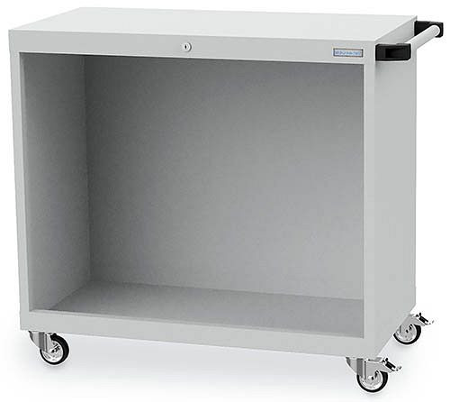 Bedrunka+Hirth Schubladenschrank Gehäuse, R 36-16, Maße in mm (BxTxH): 980 x 500 x 830, 4 x Lenkrolle, davon 2 x mit Feststeller, Ø 80, 01.097M80