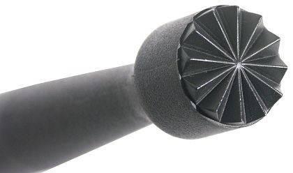 Contacto Barstößel, schwarz, radial gezahnt, 2091/222