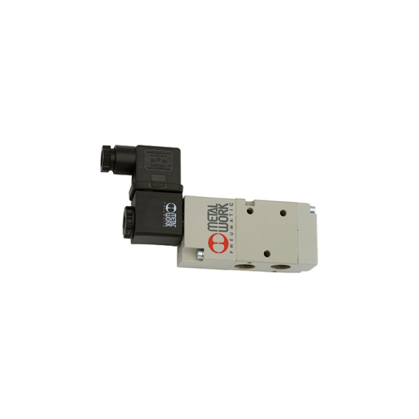 Metal Work 3/2-Wegeventil Tieftemperatur, elektropneumatisch, monostabil, G 1/8, NO, 230 V AC, 150001