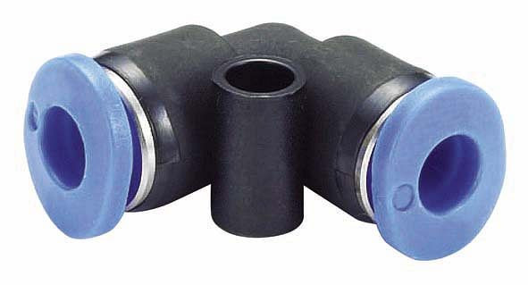 timmer B-WVM-6-KU, Winkel-Verbinder Mini-Serie, Schlauch-Ø: 6 mm, VE: 10 Stück, 03210702