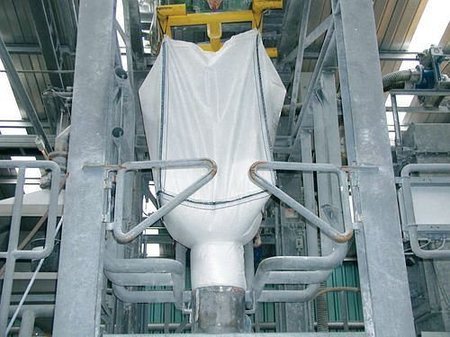 DENIOS Big Bag, SF 5:1, für Schüttgüter, Ein-/ Auslauf, 91 x 91 x 175 cm, 1000 kg, VE: 10 Stück, 174000