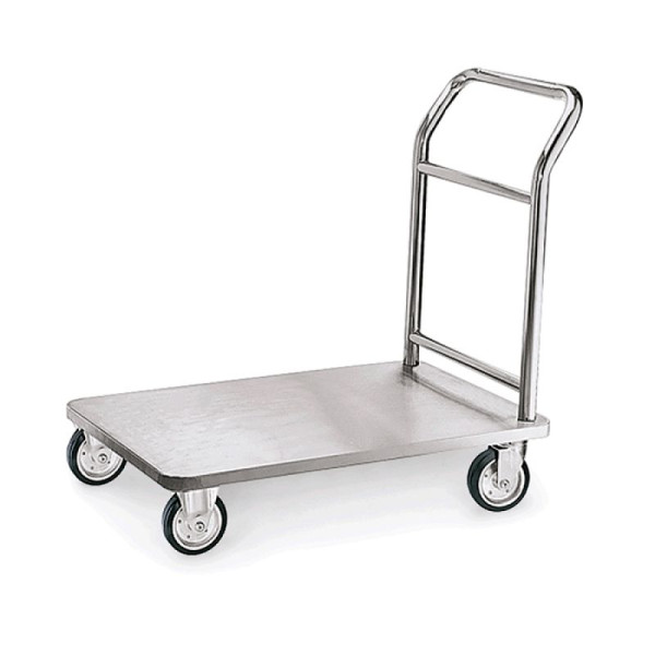 Stein HGS Lastenwagen -WSA2-, Tragfähigkeit 130 kg, aus Edelstahl, 37224