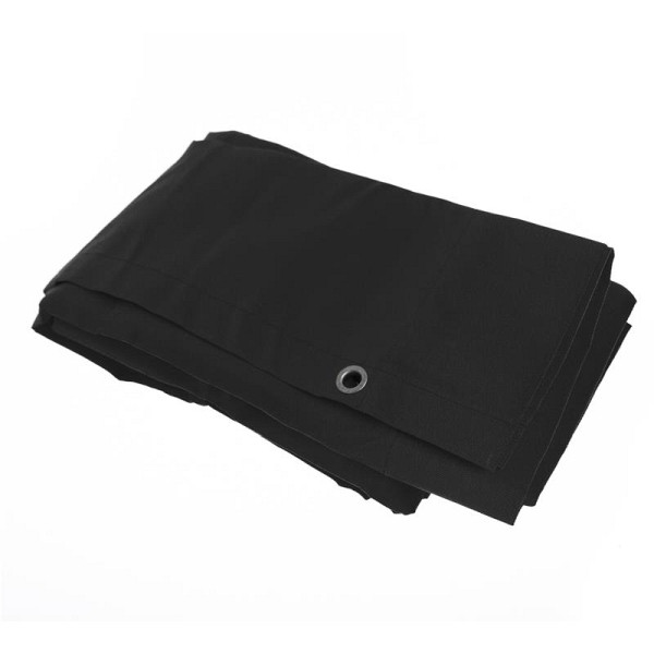 ALLPAX Tuch für Allpax Café-Absperrung, 159 x 82 cm, schwarz, 10001947;4948