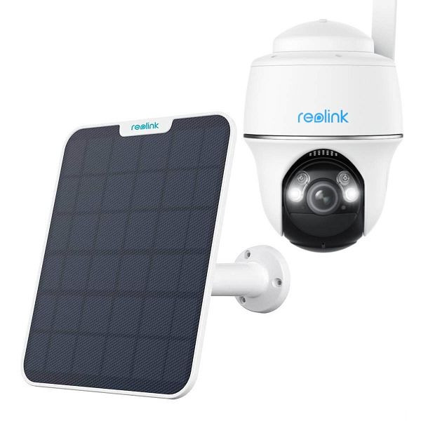 REOLINK Go Series G430 4G 5 MP kabellose batteriebetriebene Überwachungskamera mit Schwenk- und Neigefunktion und intelligenter Erkennung, rlg43s