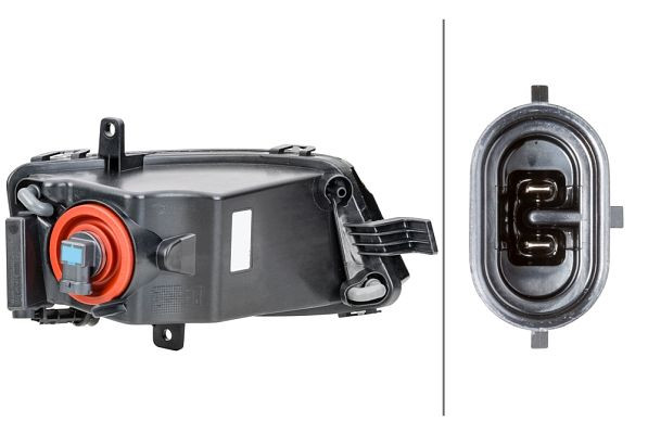 HELLA Glühlampe-Nebelscheinwerfer, für u.a. VW Golf VII (5G1, BQ1, BE1, BE2), ECE/SAE, links, 1ND 011 223-171