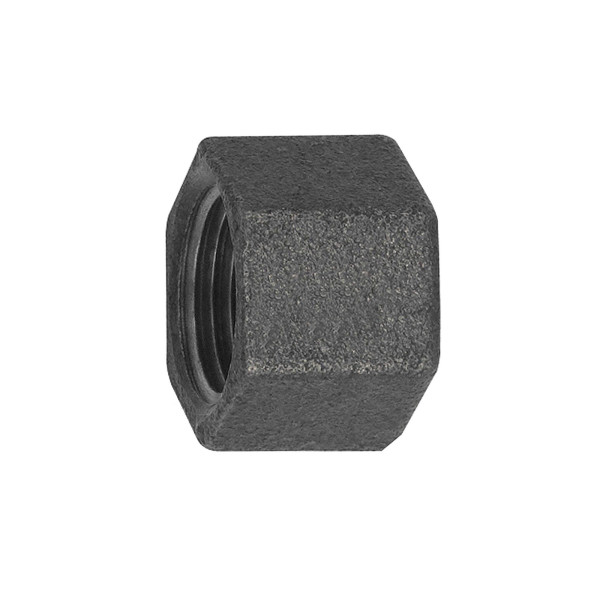 Riegler Kappe 300, Rp 1/4 innen Temperguss schwarz, 133797