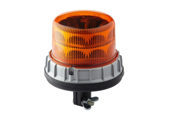HELLA LED-Rundumkennleuchte - K-LED 1.2 - 12/24V - gelb - Rohrstutzen, flexibel, 2RL 012 983-401