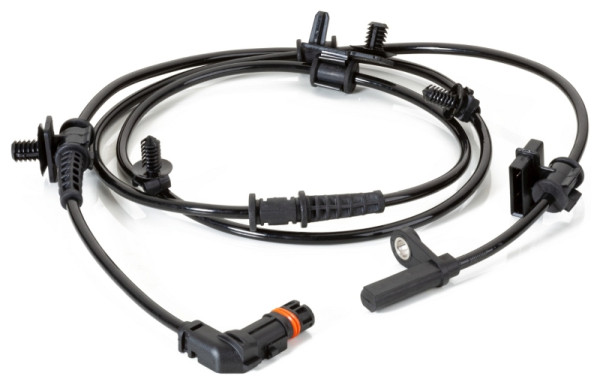 HELLA Sensor, Raddrehzahl, 2-polig, Vorderachse, mit Halter, 6PU 230 040-261