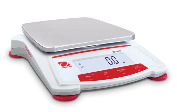 OHAUS Tragbare Waage SKX621 EU, Wägekapazität 620 g, Ablesbarkeit beim Wiegen 0.1 g, 30253077