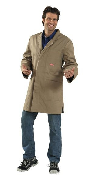 Planam BW 290 Berufsmantel, khaki, Größe 64, 0154064