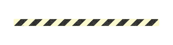 Moedel Trittschutzstreifen Warnmarkierung, Aluminium, nachleuchtend, 160-mcd, 50x1000 mm, 55635