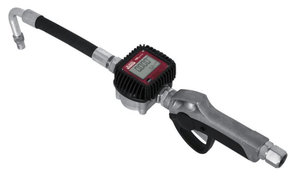 ZUWA Zapfpistole für Öle mit digitalem Zählwerk K400 flexibel, max. Durchfluss 1-30 l/min, 131801