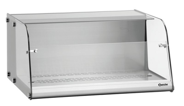Bartscher Kühlvitrine 40L-SBO, Material: Edelstahl, Glas, 700239, 4015613842899
