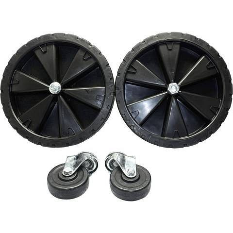 AEROTEC Radsatz - vollgummiert+Lenkrollen 250, 9421436-PS