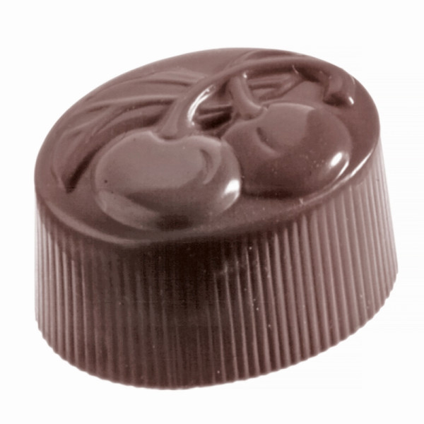 Schneider Schokoladen-Form Praline mit Kirschen oben, 32x24x20 mm -275x135 mm, 421134