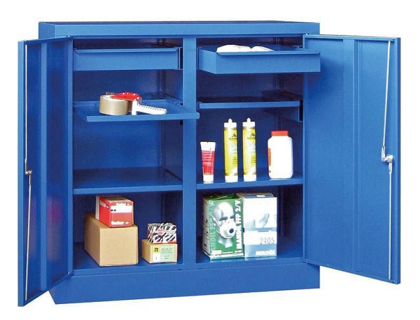 Pavoy Werkzeugschrank 1000/500/1000, mit Trennwand, einzel verschließbar, 4 Böden verzinkt, 32372-100-008-910905