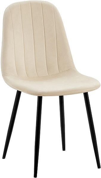 CLP Esszimmerstuhl Baxter Samt, creme, 323430, 4255716307424