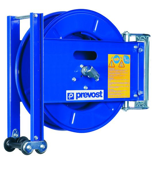 Prevost Aufroller Serie DMO - DGO - Ohne Schlauch - Stahl, Ausgang mit AG BSPP= G 3/8, Drehbarer Eingang mit IG BSPP= G 3/8, Fassungsvermögen= 20 m, DGO NHP