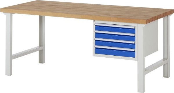 RAU Werkbank Serie 7000 - Modell 7133, B2000 x T900 x H840 mm, 13-7133A1-209B4S.11