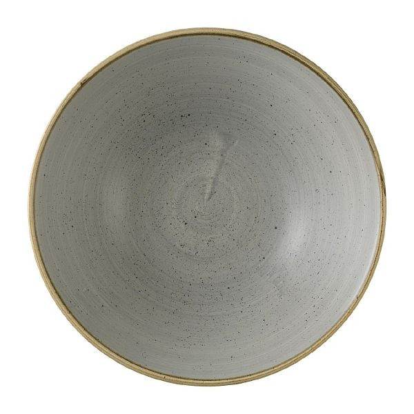Churchill Stonecast Tiefe Coupe-Schüsseln, grau, 205 mm (6 Stück), HX024