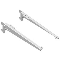 Produktbild von Element System Winkelträger, MIT CLIP, Links und Rechts, LOSE, 280 mm, WEISS, VE: 10 Paare, 10300-00033 Element System Winkelträger, MIT CLIP, Links und Rechts, LOSE, 280 mm, WEISS, VE: 10 Paare, 10300-00033