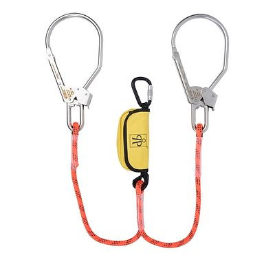 Preising Y-Verbindungsmittel, Karabiner 1485 + 1502, 1,5 m, 140 kg, 1547_1485_1502-015
