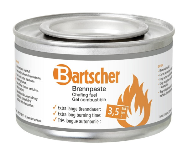 Bartscher Brennpaste Dose, VE: 72x 0,2 kg, 500060, 4015613467733