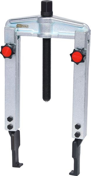KS Tools Schnellspann-Universal-Abzieher 2-armig mit extrem schlanken und verlängerten Haken, 20-90mm, 200mm, 2, 5t, 620.0063