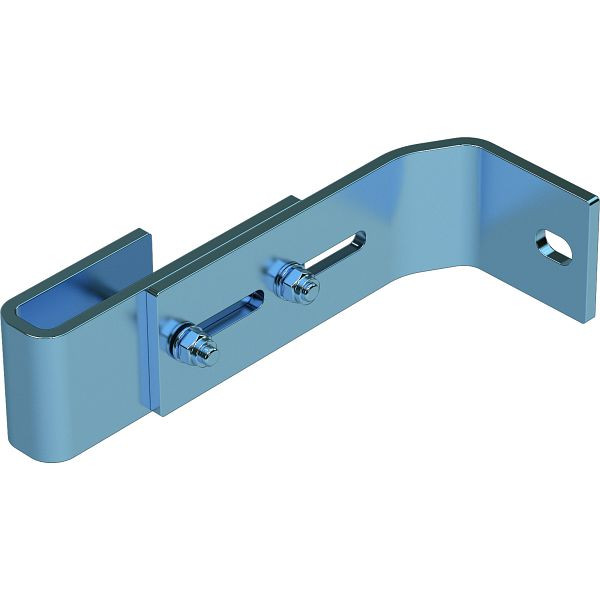 ZARGES Wandhalter, verstellbar 150 - 190 mm, Edelstahl, 47315