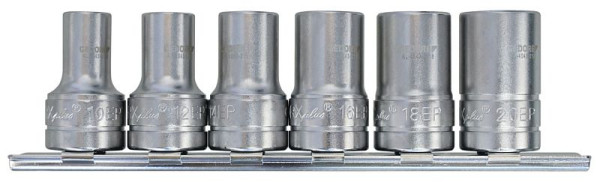 GEDORE KL-4043-200 Steckschlüssel-Einsätze Satz, 3/8", EP TX-Plus, 6-teilig, 3292118