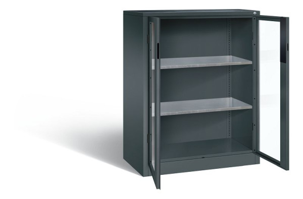 C+P Werkzeugschrank Acurado, H1200xB930xT500mm, Farbe: Anthrazitgrau, Muldengriff, 8521-0552 S10011