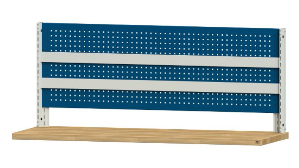ANKE Werkbänke Grundaufbau Systemaufbau, 1980 x 107 x 800 mm, RAL 7035/5010, 309.031